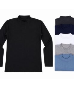 Media polera termica piel de durazno — venta mayorista