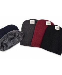 Gorro de lana con peluche — venta mayorista