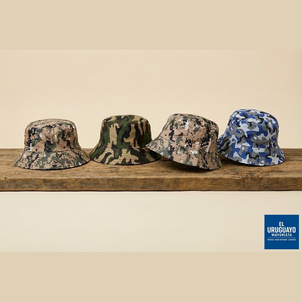 Gorro piluso camuflado — venta mayorista