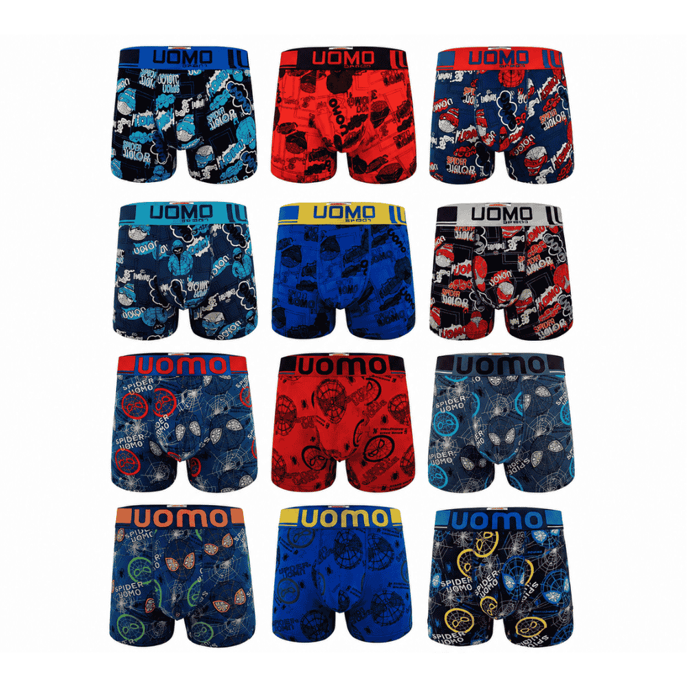 Boxer Juvenil Uomo Estampado
